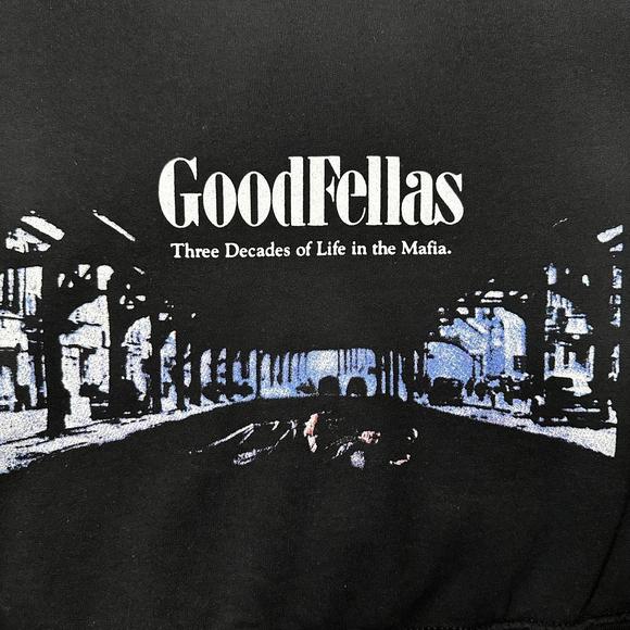 Goodfellas Movie Graphic Pullover Hoodie Black Men’s Small - Picture 5 of 9